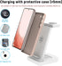 Wireless Charger Stand Charging Station for Samsung Galaxy Watch 6(Classic)/5(Pro)/4/3 Galaxy S23 S22 S21 S20(Plus/Ultra)/Z Flip/Fold 4 3 Note20 1...