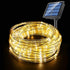 Solar Lights Rope Lights Solar Powered String Lights 40FT 120 LEDs 8 Modes Fairy Lights Outdoor Decoration Lighting for Garden Patio Party,Wedding...