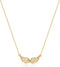 MEVECCO Gold Angel Wings Pendant Necklace,18K Gold Filled Cute Tiny Guardian Angel Charm Necklace,Dainty Simple Minimalist Necklace for Women...