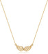 MEVECCO Gold Angel Wings Pendant Necklace,18K Gold Filled Cute Tiny Guardian Angel Charm Necklace,Dainty Simple Minimalist Necklace for Women...