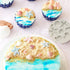 Marine Theme Cake Fondant Silicone Mold,Seashell, Conch, Starfish, Fish,Under the Sea Style Handmade Pastry Baking Molds for Cookie Chocolate Cand...