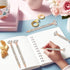 10 Pcs Big Diamond Pens with Crystal Bling Rhinestone Pen Metal Diamond Ballpoint Pens Black Rhinestone Ink Pens for Women Wedding Bridal Shower f...