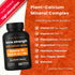 Calcium Supplement for Bone Strength | Plant Calcium Citrate + Vitamin D3, K2, Magnesium, Zinc, Potassium, Boron & Strontium | Premium Extra Stren...