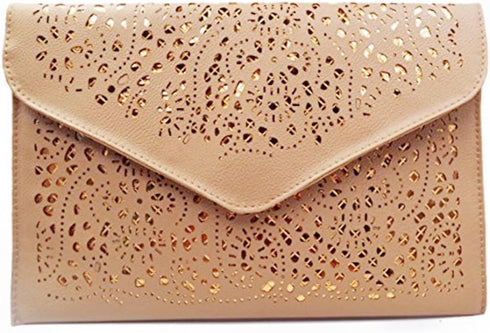 Mily Glitter Sequins Envelop Clutch Tote Shoulder Bag Handbag...