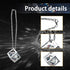 Bling Diamond Cube Car Rear View Mirror Charms, Crystal Sun Catcher Hanging Ornament for Automotive, Home Decor, Universal Vehicle Pendant Accesso...