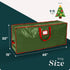 Handy Laundry, Christmas Tree Storage Bag - Stores 9 Foot Artificial Xmas Holiday Tree, Durable Waterproof Material, Zippered Bag, Carry Handles. ...