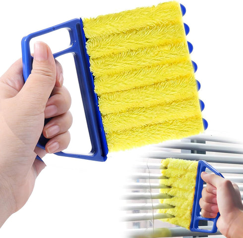 Handheld Blind Cleaner Duster Tool for Window Blinds Shutters,Ceiling Fan,Car Vents and Air Conditioner Household Cleaning Dust Brush Home Gadgets...