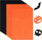 12 Pieces Halloween Felt Fabric Sheets Orange and Black Craft Felt Fabric Sheets for Halloween DIY Craft Sewing Patchwork Decorations, 11.8 x 8.3 ...