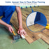 Flooring Spacers,Laminate Wood Flooring Tools,Compatible w/Vinyl Plank, Hardwood & Floating Floor Installation etc,Hardwood Flooring w/1/4 Gap,Spe...