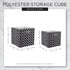 DII Non Woven Fabric Storage Bin Collection Collapsible Organizer Cube, Small Set, 13x13x13", Millennial Pink, 2 Count...