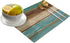 Vandarllin Placemats Set of 6, Retro Rustic Wood Texture Polyester Stain Resistant Table Mats Washable Placemat Decoration for Kitchen Dining Tabl...