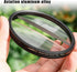 77mm Center Field Split Diopter Effect Filter, Special Effect Filter for Camera Lens...