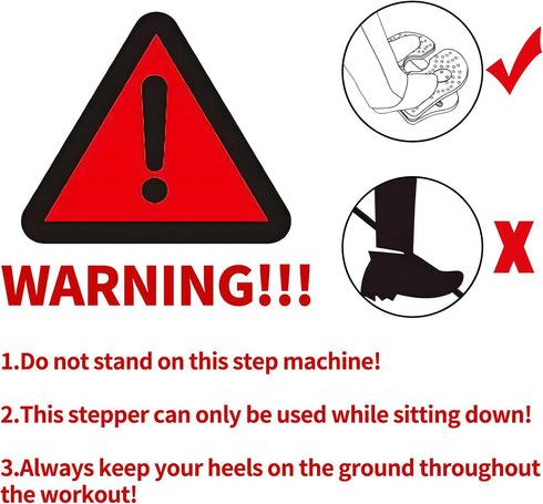 Mini Foldable Leg Exerciser Portable Foot Pedal Exercise Machine Under Desk Stepper Exercising Leg Muscles Physical Therapy Leg Exercise Relieves ...