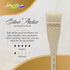 Silver Brush Limited 5001-20 Silver Atelier Hake Flat Brush, Size 20, Long Handle...