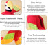 7.9" Parrot Stuffed Animal Plush Cute Small Bird Toy Gifts for Girls Boys, Red...