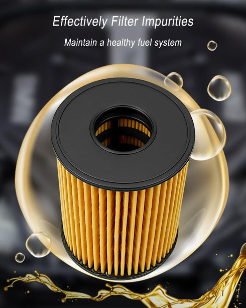 4 Pack Oil Filters Replace 26350-2S000 21513-23001 Fit for Hyundai Sonata Tucson Kia K5 Sorento Telluride 2.5L 2020 2021 2022...