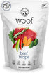 Woof Freeze Dried Dog Food - Beef Recipe, High Protein, Dog Food Topper & Dog Treats, All Life Stages, 1.76 oz...