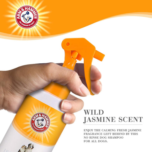 Arm & Hammer for Pets Ultra Fresh Waterless Bath Spray for Dogs in White Jasmine Scent | Dry Dog Shampoo, Dog Spray | Waterless Dog Shampoo and Do...