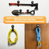 Heavy Duty Magnetic Hook, Magnetic Tool Holder, Magnetic Garage Hooks, Extension Cord Strap for Cable, Rope, Wire Storage in Garage,Workshop,RV,Pi...