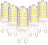 BAOMING G9 LED Bulb Daylight Dimmable 4W, 40W T4 G9 Halogen Equivalent,6000K 120V No-Flicker, Chandelier Lighting 450LM (5 Pack)...