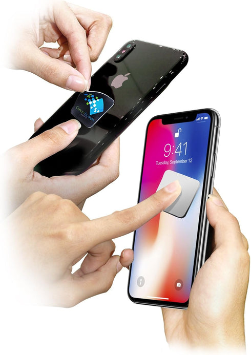 Microfiber Screen Cleaner Sticker, Handy Screen Cleaning for Cell Phone, iPhone, Samsung, Small Electronic Devices, Touch, Tech Gadgets, Stocking ...