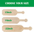 BATTIFE 15inch Greek Sorority Paddles, Solid Wooden Fraternity Paddle, Unfinished Pine Wood Frat Paddle for Carving DIY Use...