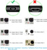 Suptig Charging Cable Mini USB Charging Cable 2 Pack Compatible for Gopro Hero 4 Silver Hero 4 Black Hero 3+ Silver Hero 3+ Black Hero 3 White Her...