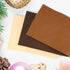 Misscrafts Felt Fabric Sheets 1.4mm Thick Craft Felt 18 Pieces Soft Felt Sheets 8"x12" Felt Square Pack 3 Colors for Craft DIY Project (Brown Seri...