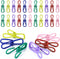 30pcs Chip Clips, 2.2 inch Bag Clips, Small Metal Clothes Pins, Colored...