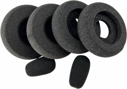 Foam Ear Pads Replacement Cover Cushions Compatible with Plantronics HW251N HW261N HW510 HW520 Blackwire C225 C310 C320 3210 3220 3310 3320 3315 C...