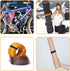 4 PCS Bike Rack Straps Reusable Bike Wheel Strap Adjustable Bike Straps for Rack Bike Straps with Durable Hook Bike Stabilizer Straps MTB Accessor...