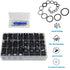 1280 Pcs 24 Size Rubber O-Ring Assortment Kit with Pick and Hook Set for Pressure Washer Faucet Plumbing OD 6mm-28mm...
