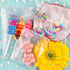 Cookie Bags 200 Pcs 4? x 6 ?Self Adhesive Cookie Bags Cellophane Treat Bags Self Sealing Clear Plastic Bags White Polka Dot Party Favor Bag for Pa...