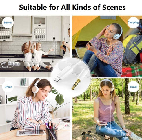 esbeecables Aux Cord for iPhone, Apple MFi Certified Lightning to 3.5mm Aux Cable for Car Compatible for iPhone 14 13 12 11 XS XR X 8 7 6 iPad iPo...
