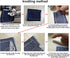 Handheld Sewing Machine Mini Professional Battery Powered, Portable Electric Stitching Machine for Beginners, Red Ergonomic and Compact Hand Sewer...