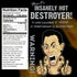 Steve-O's Hot Sauce - Destroyer Hot Sauce | With Garlic and Scorpion, Naga Jolokia, and Carolina Reaper Peppers (5 fl oz)...