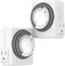 HBN Indoor Timers for Lamps,24 Hour Plug-in Mechanical Indoor Timer for Electrical Outlets,Dual Outlets,15 Minute Intervals,Light Timer for Indoor...