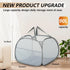 Collapsible laundry baskets - Mesh Pop Up Laundry Basket, Space-Saver with Side Pocket - Portable & Versatile Bathroom and Home Organizer for Laun...