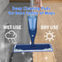 4 Pack Deep Cleaning Pad for Bona Mop, Reusable Microfiber Deep Clean Pad for Bona Family of Mops, Mop Refill Replacement for Hardwood and Multi-S...