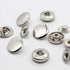 12 Sets Heavy Duty Leather Snap Fasteners Kit, 15mm Metal Snap Buttons Kit Press Studs Leather Rivets and Snaps for Clothing, Leather, Jeans, Jack...