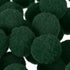 MECCANIXITY Pom Felt Balls Felting Fabric 1.5cm 15mm Dark Green for Home Craft Projects DIY Pack of 200...