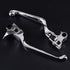 2X Chrome Brake Clutch Hand Levers Fit Harley Davidson Dyna XL Sportster 883 1200 Softail Fat Boy Road King...
