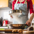 Flour Sieve Fine Mesh, 10" Stainless Steel 60 Mesh Round Flour Sifter for Baking Cake Bread...