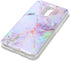 LG K20 V/ Plus/ Harmony/ K10 2017 3D Marble Glitter TPU Case - Pink Purple...
