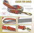 QRDA Dog Collar and Leash Set Silver Gray Adjustable Durable Nylon Pet Collars with Leashes Tactical Dog Leash Breakaway Dog Collar for Small/Medi...