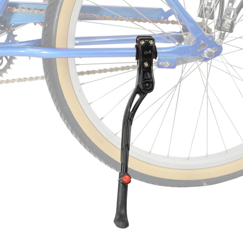 Lumintrail Rear Mount Bike Kickstand - Bicycle Kick Stands for Adult Mountain, Cruiser and Road Bike – Quick Adjust Height Kickstand Fits Most 24,...