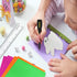 84PACK Foam Craft Sheets 8.5x5.5 inch Eva Color Bulk Foam Paper Set for Kids Classroom Art Craft Projects DIY Handcraft by MEARCOOH...