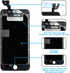 for iPhone 6S Screen Replacement 4.7' - LCD Complete Repair Kit Display 3D Touch Digitizer Assembly with Earpiece, Front Camera, Proximity Sensor,...
