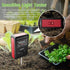 Soil pH Meter, FV03 Upgraded Large Screen Soil Moisture/Sunlight/pH Tester Backyard Soil Test kit, Reliable Gardening Soil Tool for Garden, Farm, ...