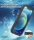 Design for iPhone 12 Waterproof Case, Full Body Shockproof Case for iPhone 12 Case with Screen Protector, Dust Proof Phone Case Cover for iPhone 1...